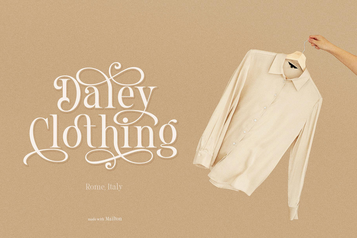 Mailton Typeface, a Serif Font by alit design (Photo 19 of 23)
