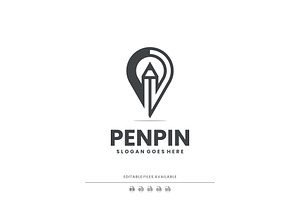 Minimalist Pencil Logo Design, a Branding & Logo Template by Artnivora.Std