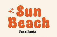 SunBeach - Food Font