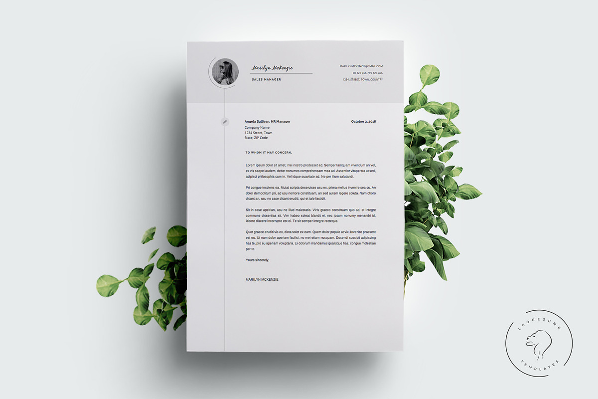 Resume and Cover Letter - 5 Pages, a Resume Template by Leo Resume (Photo 3 of 5)