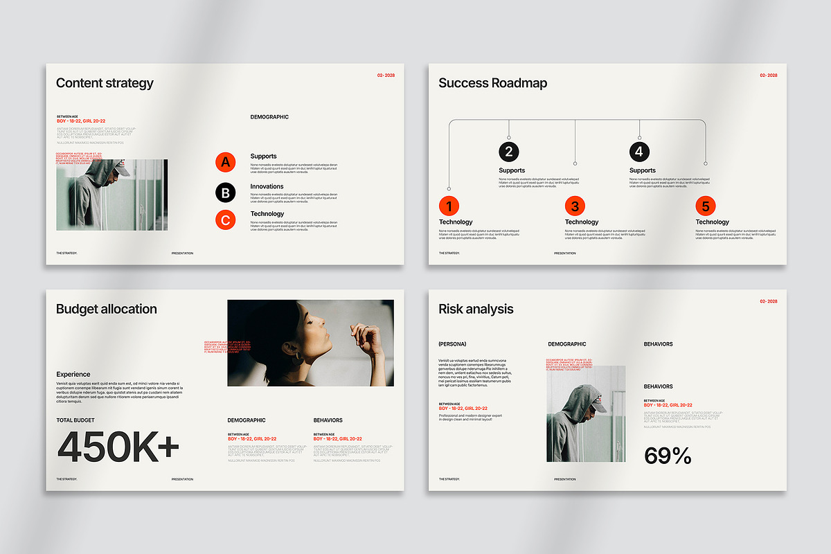 Brand Strategy Presentation Template, a Presentation Template by Oriofix (Photo 10 of 11)