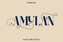 Amulan - Elegant Serif Typeface