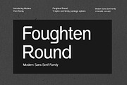 Foughten Round Sans Serif Font, a Sans Serif Font by UICreative (Thumbnail 1 of 13)