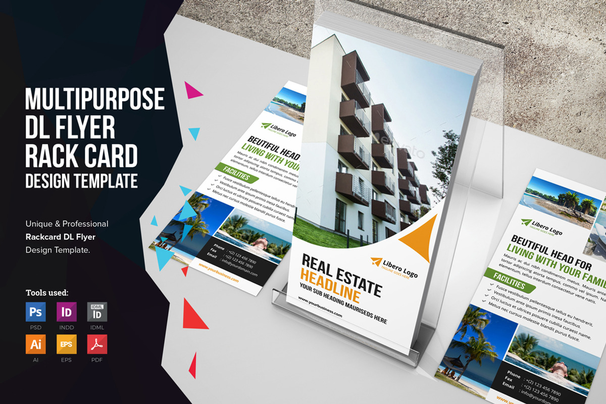 Rack Card DL Flyer Design Template