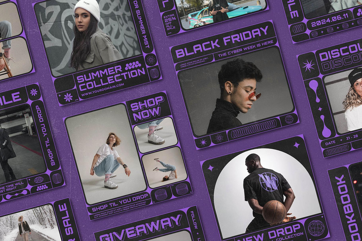Pandora - Instagram Templates, a Social Media Template by Rakyu (Photo 5 of 7)