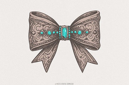 Western PNG Coquette Cowgirl, an Illustration by SharpMarketplace