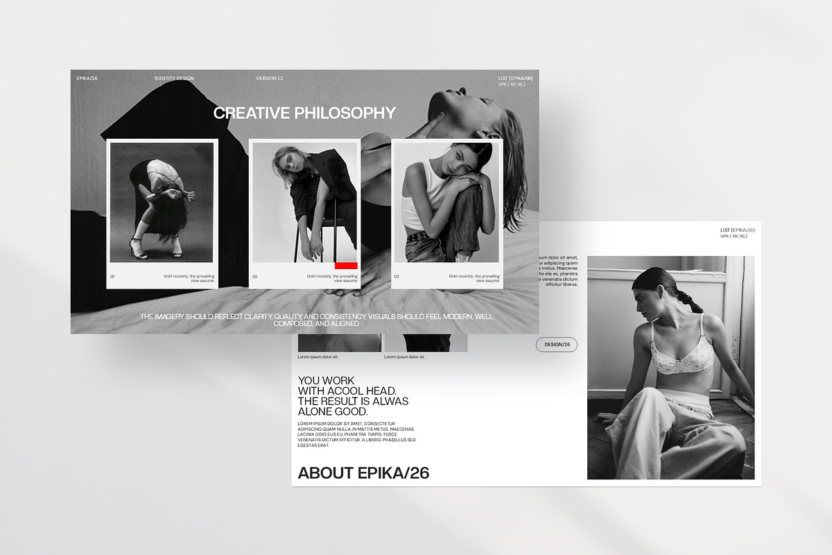 Epika/26 & Cross Art Director, a Presentation Template by CreativexGenius (Photo 9 of 11)