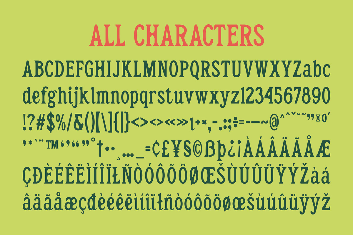 CS Lusty Drawn, a Serif Font by Craft Supply Co. (Photo 8 of 8)