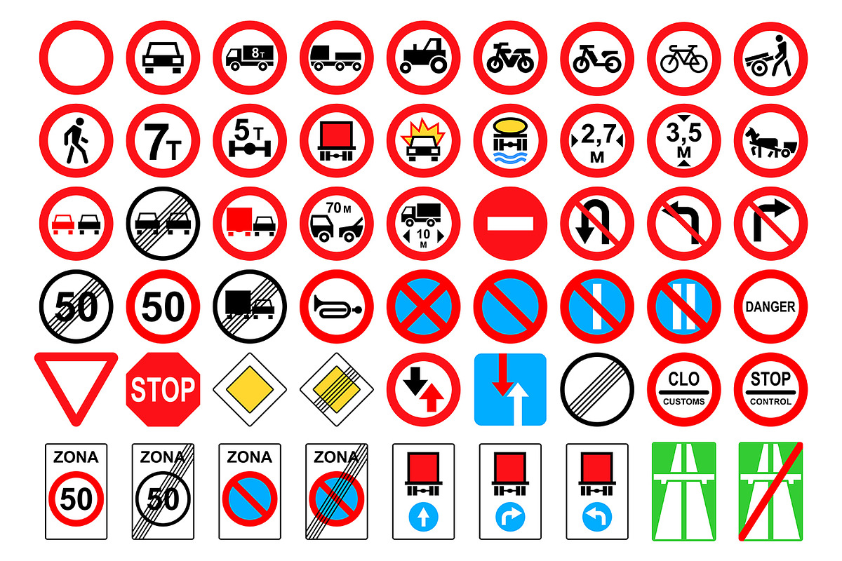 Road signs, a Graphic by Volyk (Photo 1 of 6)