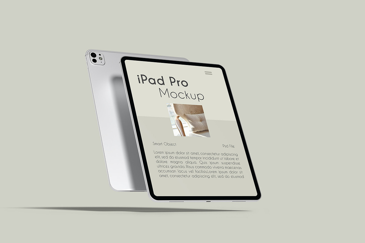 iPad Pro Mockup, an iPad Mockup by Graphicbars (Photo 15 of 25)