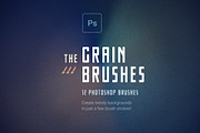Grain Background Photoshop Brushes, a Brush Add-On by Andrew Skoch Design (Thumbnail 1 of 7)