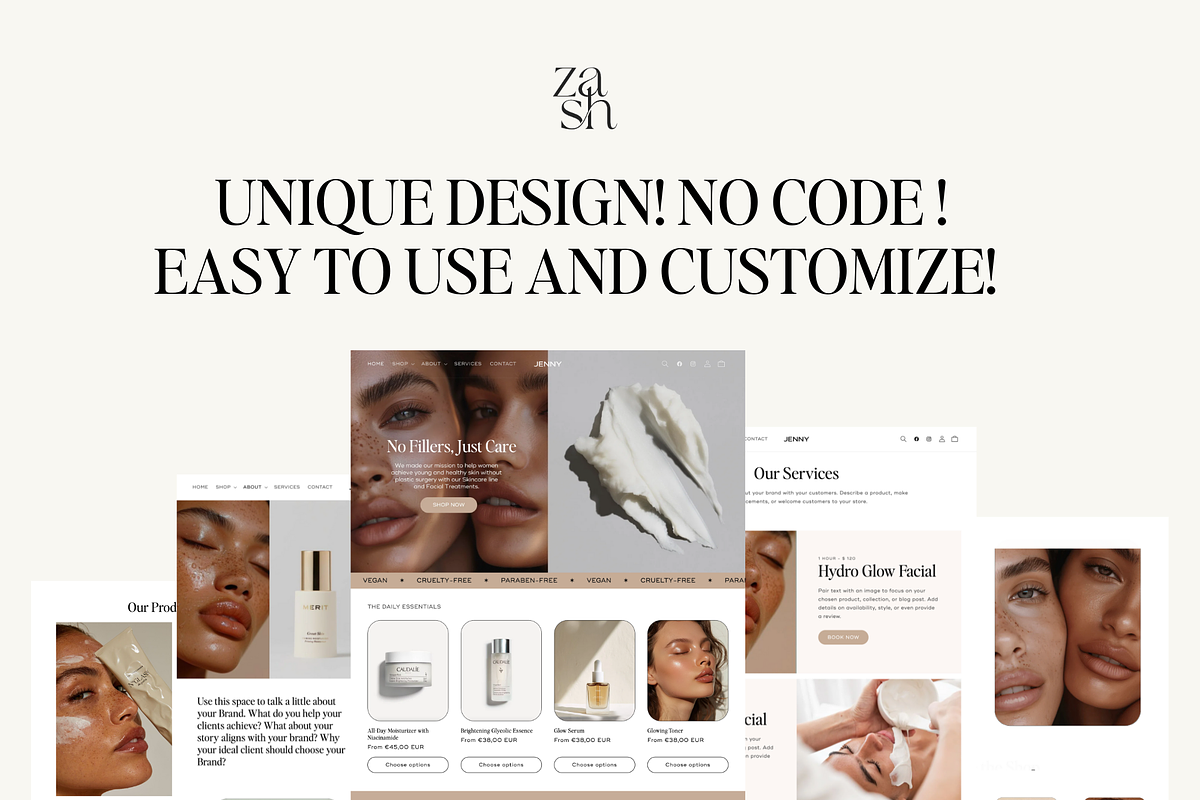Jenny - Skincare Shopify Theme, a Shopify Template by Studio Zash (Photo 10 of 11)