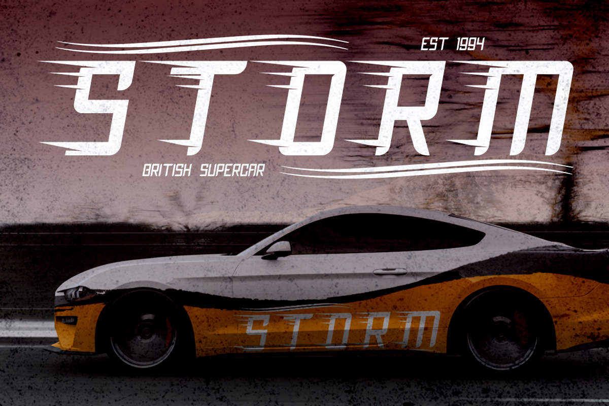 Inferno Racers - Race Font, a Font by PutraCetol Studio (Photo 6 of 11)