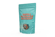 Refill Package Mockup, a Cups & Container Mockup by PixelMockup (Thumbnail 3 of 17)