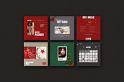 Christmas Instagram Pack - PSD/Canva, a Social Media Template by Imagination Area (Thumbnail 6 of 7)