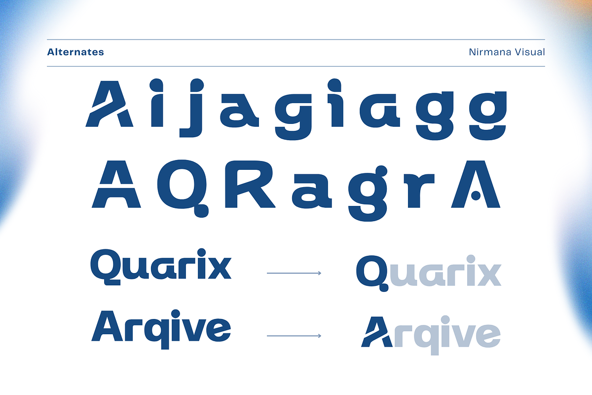 Modern Family Sans Serif - Rogta, a Sans Serif Font by Nirmana Visual (Photo 4 of 9)