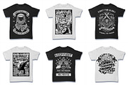 100 Vector Tshirt Designs ( B/W ), an Illustration by roach_graphic (Thumbnail 17 of 20)