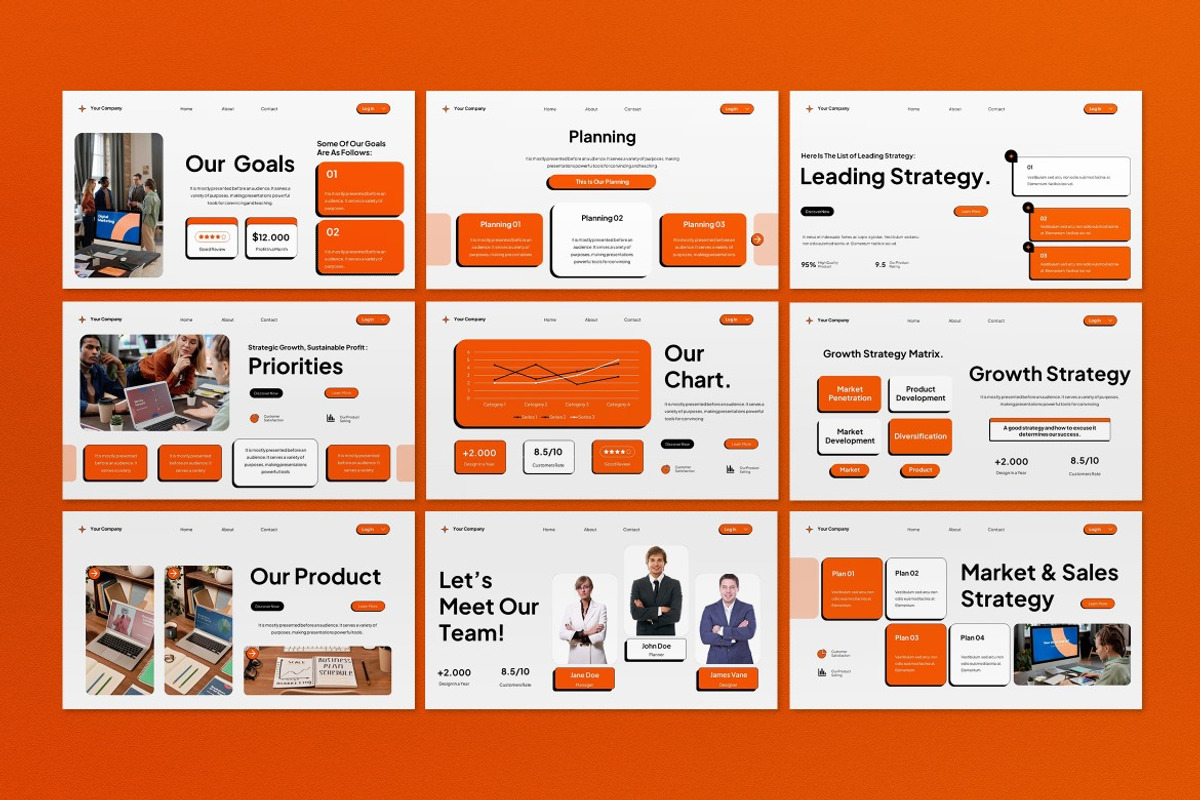 Business Plan PPT preview 3