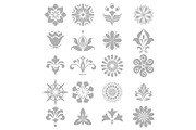 Set of floral elements, an Object Graphic by RODINA (Thumbnail 1 of 3)