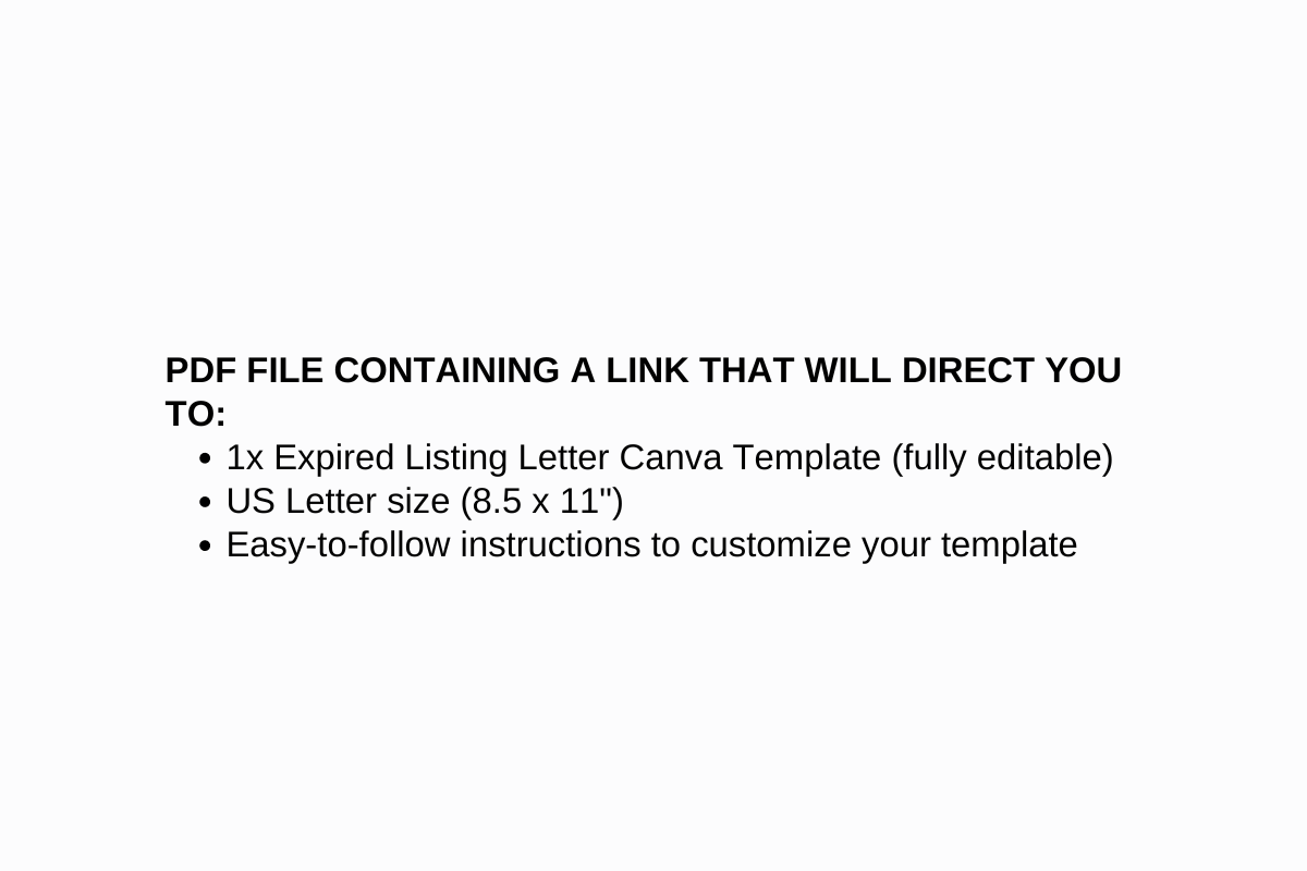 Realtor Expired Listing Letter Flyer, a Marketing Template by Modernastic - Canva (Photo 3 of 3)