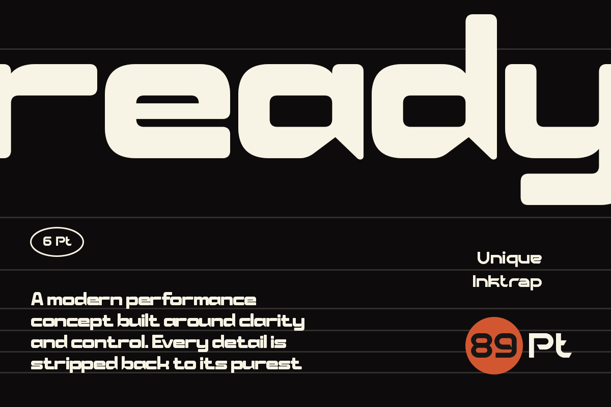 Buban - Sport Modern Font, a Sans Serif Font by Pandeka Studio (Photo 3 of 9)