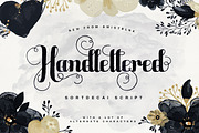Sortdecai Script, a Script Font by Swistblnk Std. (Thumbnail 1 of 2)