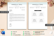 Professional Resume CV Template Word, a Resume Template by GResume (Thumbnail 4 of 9)