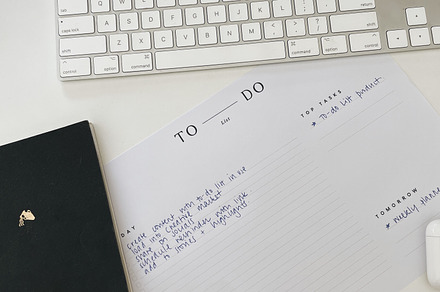 Minimal to-do list Printable PDF
