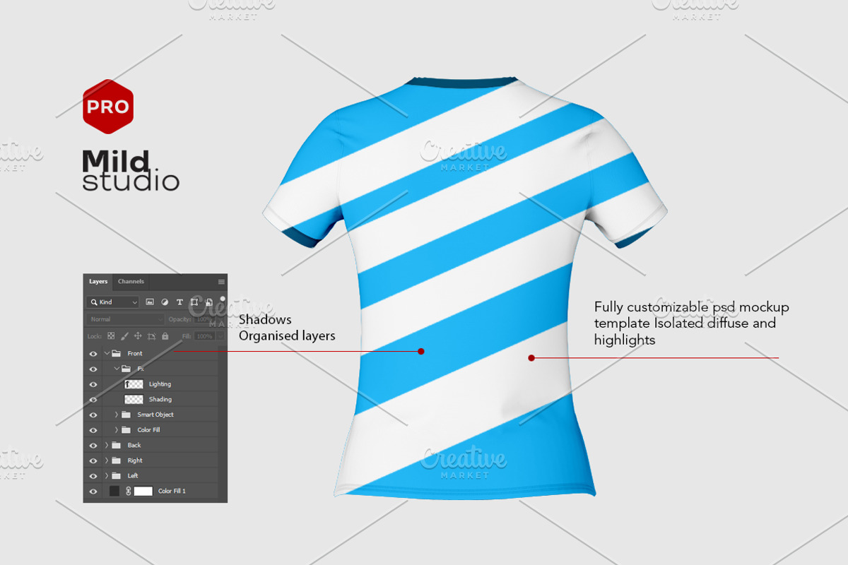 Medical T-Shirt Mockup v02, a Shirt Mockup by Mildstudio (Photo 6 of 10)