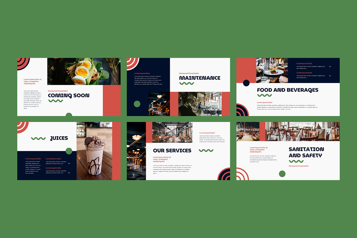 TUANG - Restaurant Google Slides, a Presentation Template by Dankudraw (Photo 4 of 6)