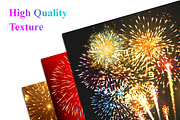 Happy New Year Fireworks Background, a Decorative Illustration by Digital Studio (Thumbnail 2 of 3)