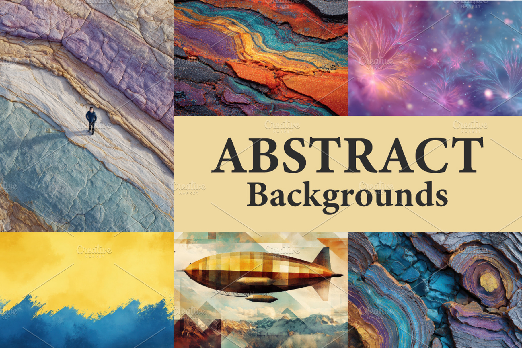 25 abstract background bundle, an Abstract Photo by SouravDesign