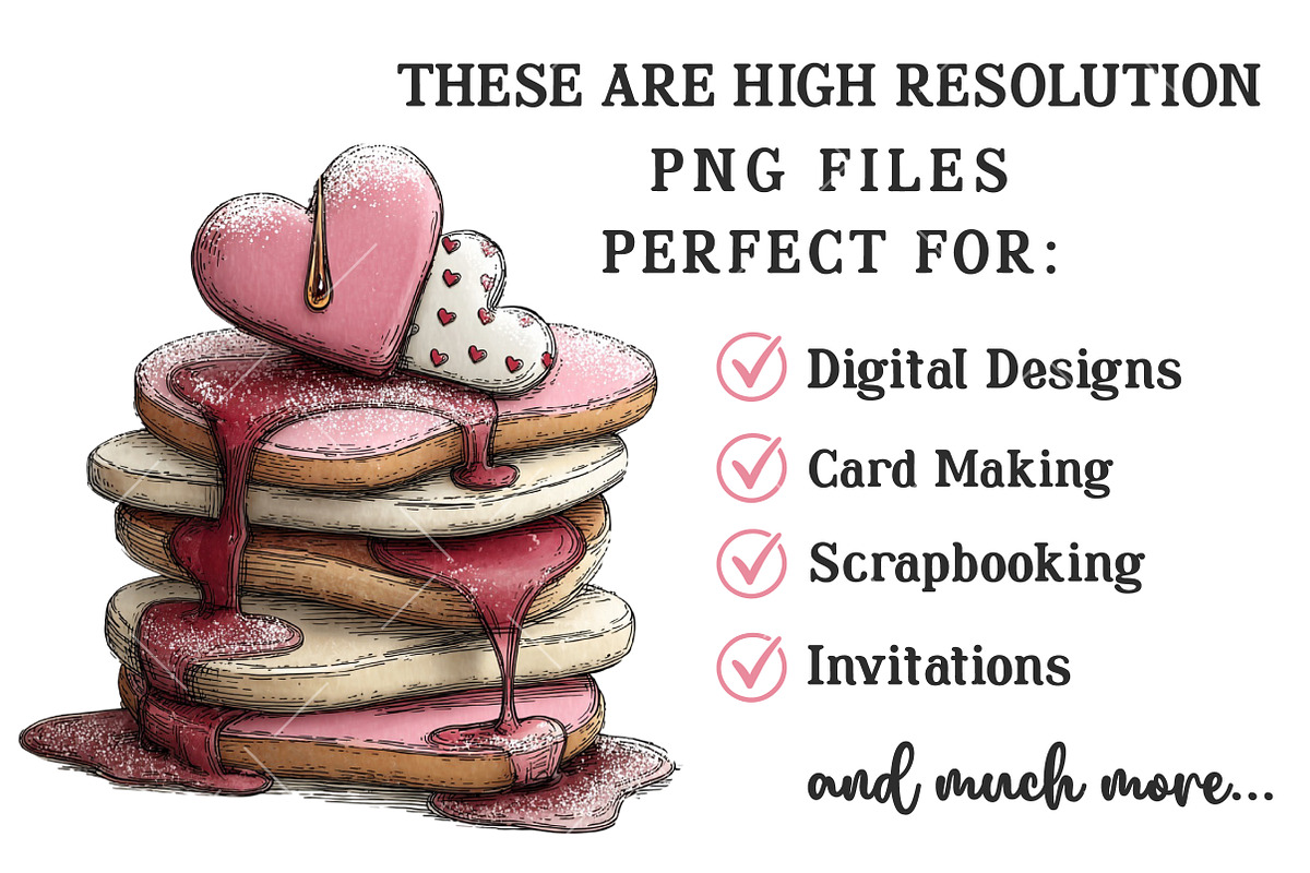 Whimsical Valentine Clipart, an Illustration by OK Design (Photo 4 of 6)