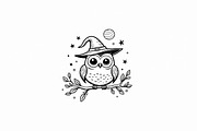 Halloween Illustration Coloring bund, an Illustration by Artivon (Thumbnail 26 of 26)