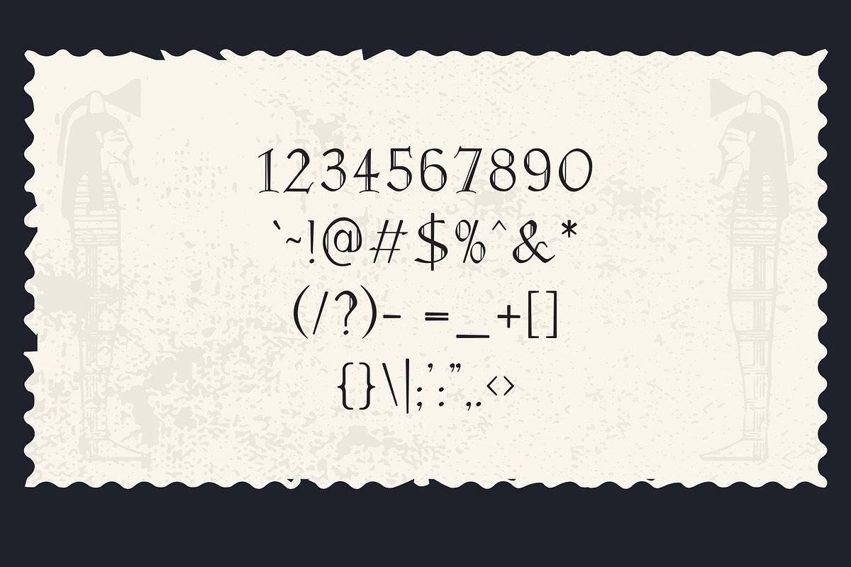 Phantom Sigil - Ancinet Serif, a Serif Font by HipFonts (Photo 8 of 8)
