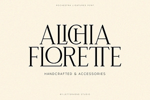 Rochestra Serif Typeface