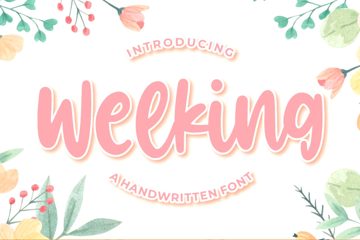 Welking - Handwritten Font