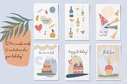 Birthday party collection clipart, a Decorative Illustration by svetlatek (Thumbnail 4 of 11)