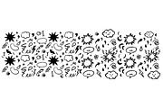 Hand Drawn Doodle Clipart Set, an Illustration by designvectx (Thumbnail 1 of 3)
