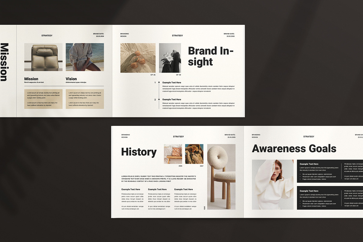 Brand Strategy Framework Template, a Brochure Template by ArtisanaAura (Photo 5 of 9)