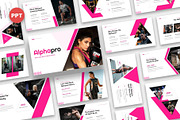 Alphapro - Sport Powerpoint Template, a Presentation Template by Fit-tee (Thumbnail 1 of 6)