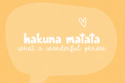 Macaroni Cheese Font Duo + Doodles, a Sans Serif Font by Salt & Pepper Designs (Thumbnail 3 of 9)