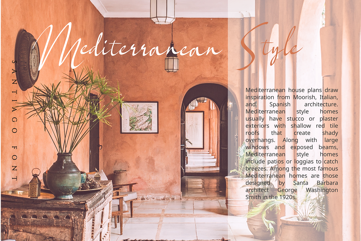 Santiago - Elegant Font preview 2