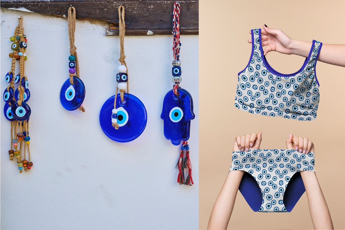 Turkish Evil Eyes Patterns, a Pattern Graphic by Michiru13 (Photo 8 of 23)