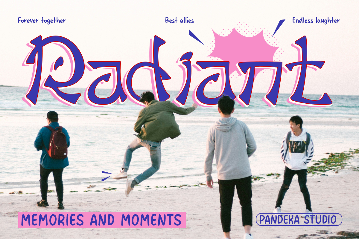 Hangeul - Korean Display Font, a Handwritten Font by Pandeka Studio (Photo 5 of 9)