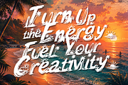 ShoreTide - Surf Ocean Waves, a Handwritten Font by HypeWorksCo (Thumbnail 5 of 9)