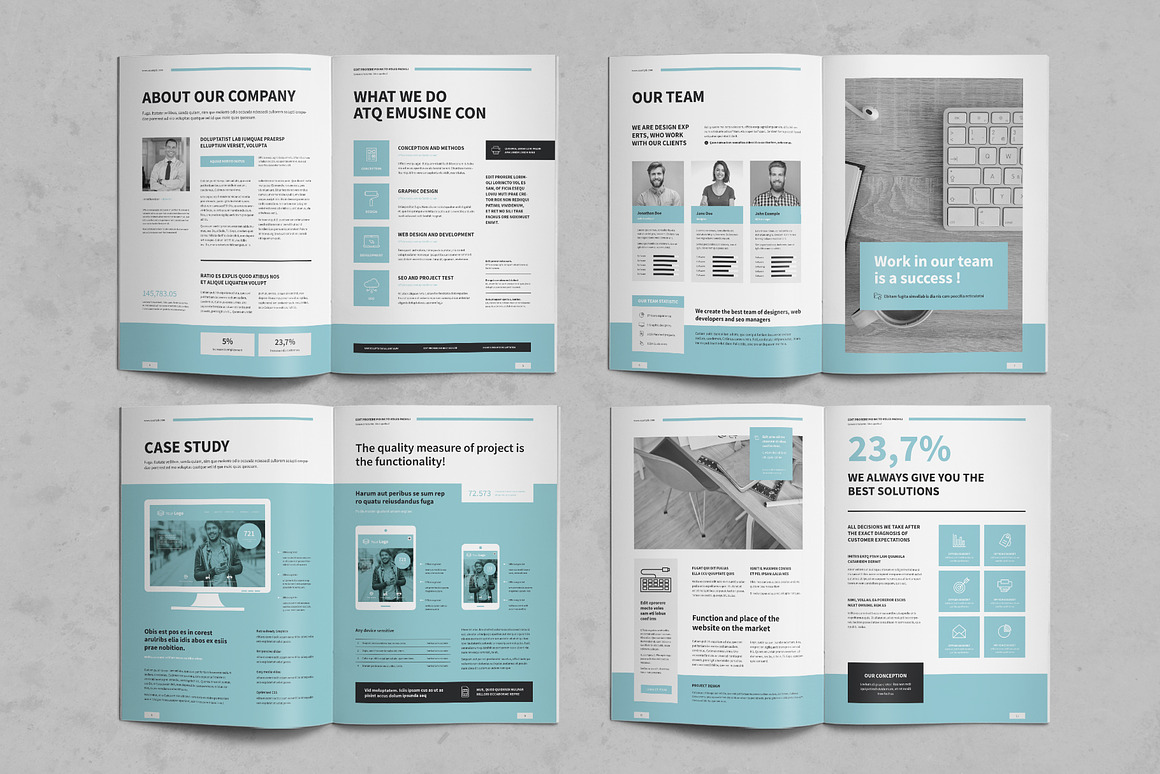 Proposal Bundle | 12 Items Vol. 2, a Brochure Template by TypoEdition (Photo 13 of 25)