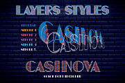 Casinova Layered Font, a Symbol Font by VozzyStock (Thumbnail 2 of 6)