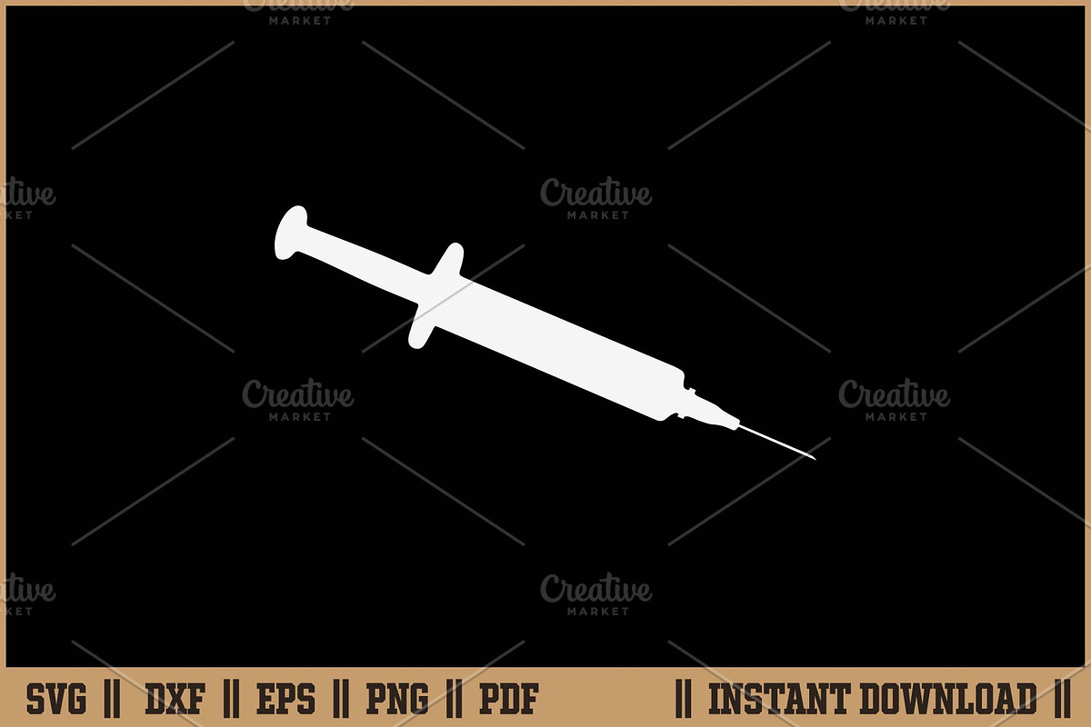 Medical Nurse Doctor Injection SVG, a Healthcare Illustration by Handy Arts Studio (Photo 1 of 3)
