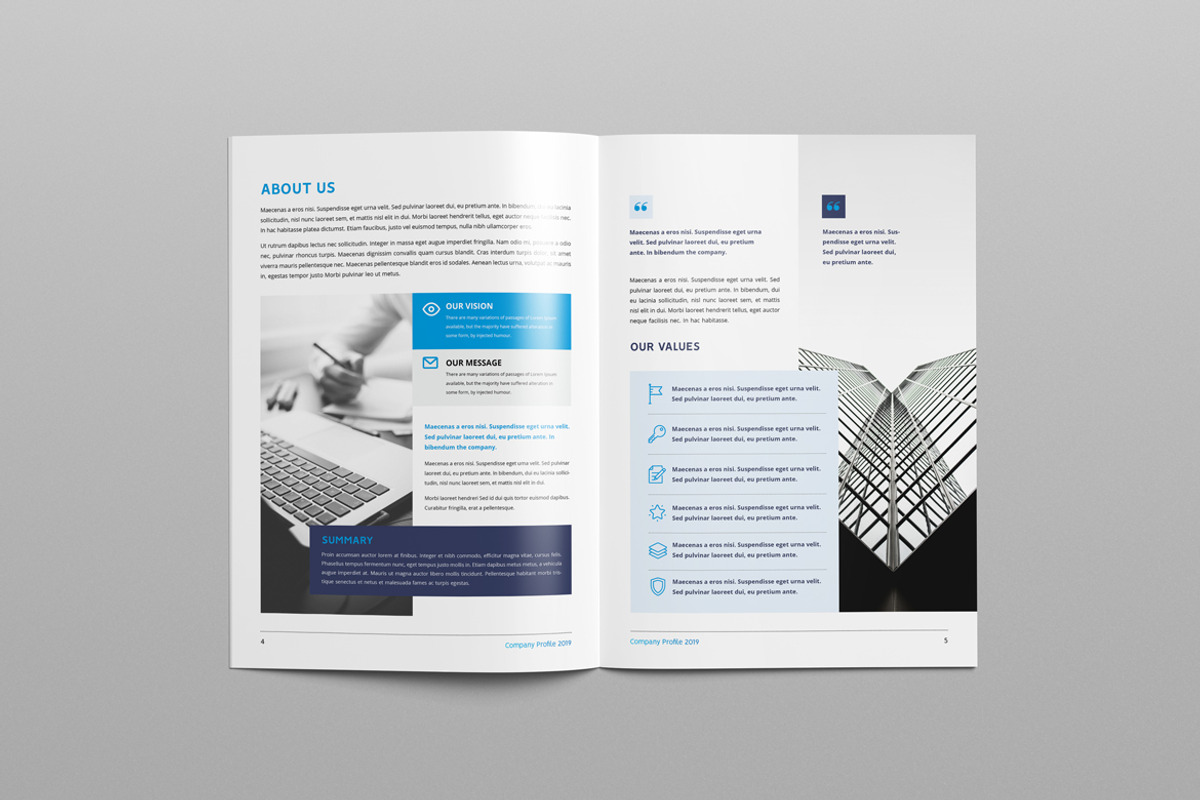 Company Profile 2018, a Brochure Template by Pro-Gh (Photo 7 of 11)